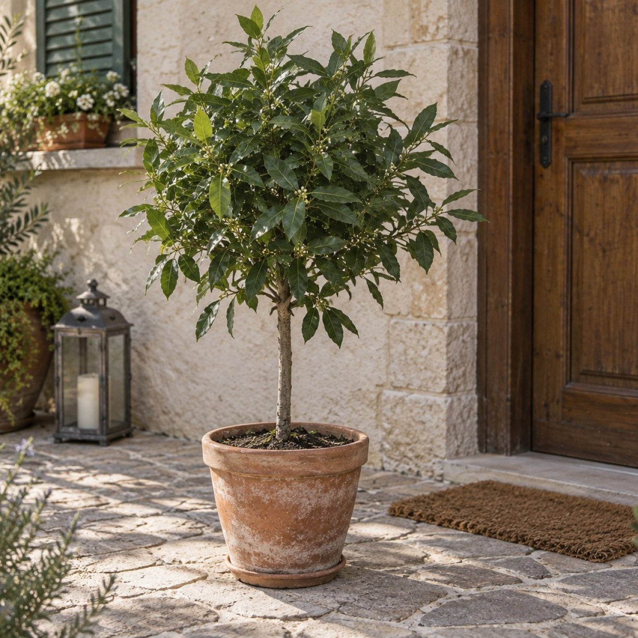Obrázok Vavrín pravý (Laurus nobilis) - bobkový list - výška 50-70 cm, kont. C2L - NA KMIENKU
